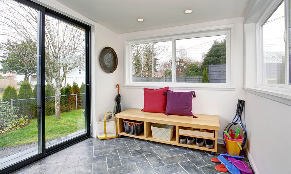 Clutter-Free Mudroom